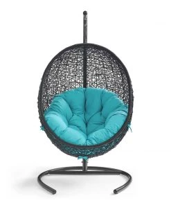 Modway Encase Swing Outdoor Patio Lounge Chair Swing Chairs