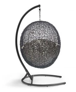 Modway Encase Swing Outdoor Patio Lounge Chair Swing Chairs