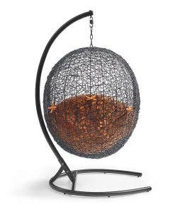 Modway Encase Swing Outdoor Patio Lounge Chair Swing Chairs