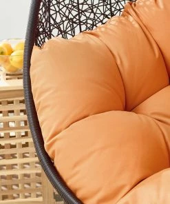 Modway Encase Swing Outdoor Patio Lounge Chair Swing Chairs