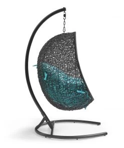 Modway Encase Swing Outdoor Patio Lounge Chair Swing Chairs