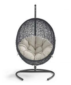 Modway Encase Swing Outdoor Patio Lounge Chair Swing Chairs