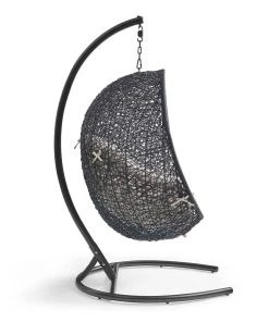 Modway Encase Swing Outdoor Patio Lounge Chair Swing Chairs