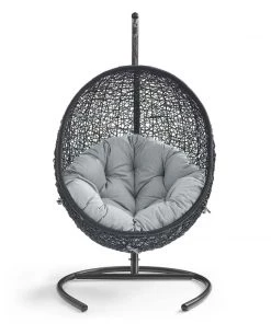 Modway Encase Swing Outdoor Patio Lounge Chair Swing Chairs