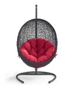 Modway Encase Swing Outdoor Patio Lounge Chair Swing Chairs