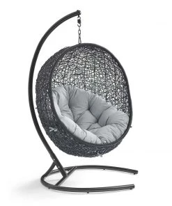 Modway Encase Swing Outdoor Patio Lounge Chair Swing Chairs