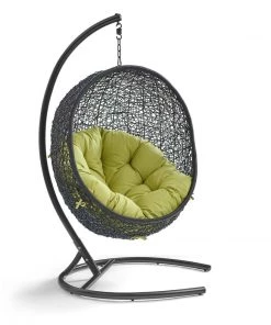 Modway Encase Swing Outdoor Patio Lounge Chair Swing Chairs