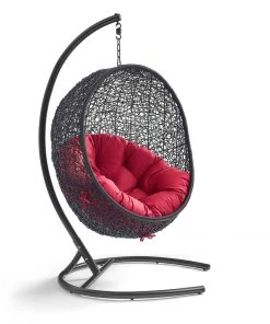 Modway Encase Swing Outdoor Patio Lounge Chair Swing Chairs