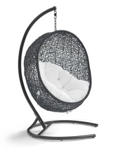 Modway Encase Swing Outdoor Patio Lounge Chair Swing Chairs