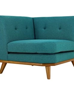 Modway Engage Corner Sofa Teal Sectionals