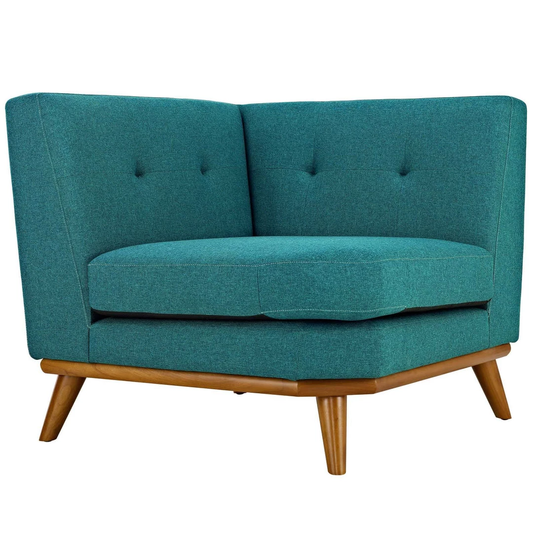 Modway Engage Corner Sofa Teal Sectionals 2 Modway Engage Corner Sofa Teal Sectionals