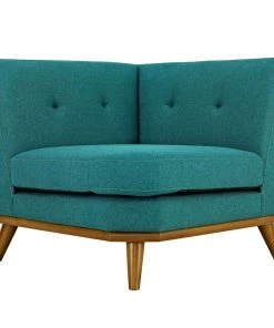 Modway Engage Corner Sofa Teal Sectionals