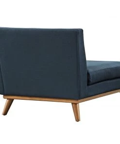 Modway Engage Right-Facing Chaise Azure Chaise Lounge Chairs