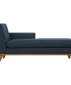 Modway Engage Right-Facing Chaise Azure Chaise Lounge Chairs