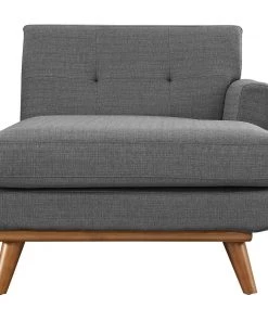 Modway Engage Right-Facing Chaise Gray