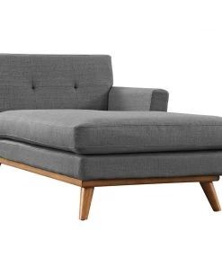 Modway Engage Right-Facing Chaise Gray