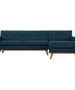 Modway Sectionals Engage Right-Facing Sectional Sofa Azure