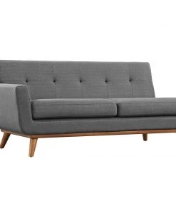 Modway Sectionals Engage Right-Facing Sectional Sofa Gray
