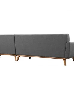 Modway Sectionals Engage Right-Facing Sectional Sofa Gray