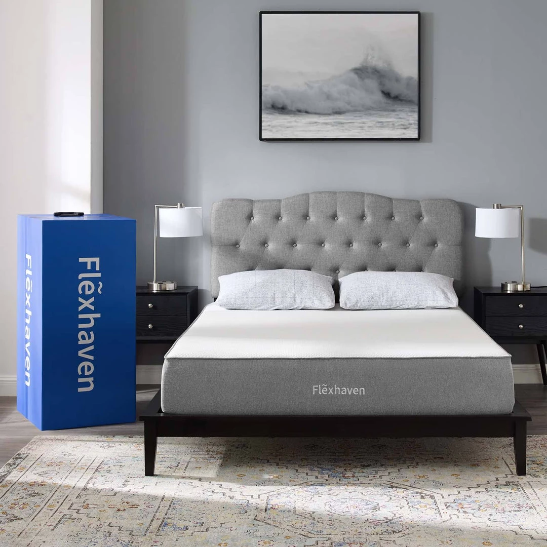 Modway Mattresses Flexhaven 10" Queen Memory Mattress White 16 Modway Mattresses Flexhaven 10" Queen Memory Mattress White