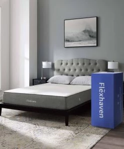 Modway Mattresses Flexhaven 10" Queen Memory Mattress White 30 Modway Mattresses Flexhaven 10