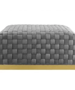 Modway Florence Square Performance Velvet Ottoman Gray Ottomans 10 Modway Florence Square Performance Velvet Ottoman Gray Ottomans