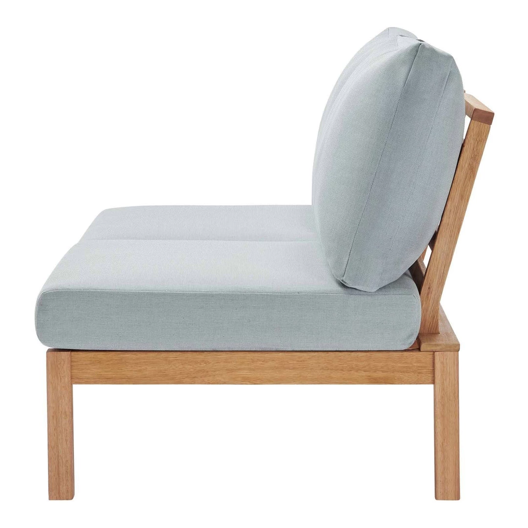 Modway Freeport Karri Wood Outdoor Patio Loveseat With Left-Facing Side End Table Natural Light Blue Outdoor Loveseats 3 Modway Freeport Karri Wood Outdoor Patio Loveseat With Left-Facing Side End Table Natural Light Blue Outdoor Loveseats