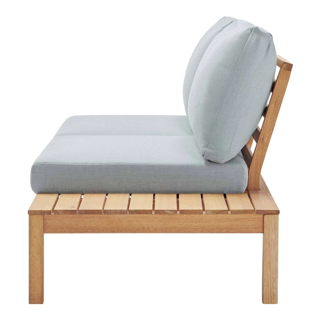 Modway Freeport Karri Wood Outdoor Patio Loveseat With Right-Facing Side End Table Natural Light Blue Outdoor Loveseats 4 Modway Freeport Karri Wood Outdoor Patio Loveseat With Right-Facing Side End Table Natural Light Blue Outdoor Loveseats