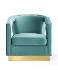 Modway Frolick Performance Velvet Armchair Mint Armchairs 13 Modway Frolick Performance Velvet Armchair Mint Armchairs