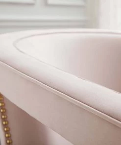 Modway Frolick Performance Velvet Armchair Pink Armchairs