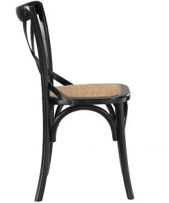 Modway Gear Dining Side Chair Set Of 4 Black