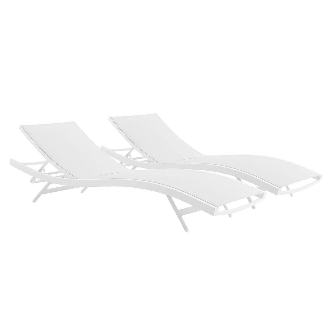 Modway Glimpse Outdoor Patio Mesh Chaise Lounge Set Of 2 Lounge Chair Outdoor 11 Modway Glimpse Outdoor Patio Mesh Chaise Lounge Set Of 2 Lounge Chair Outdoor