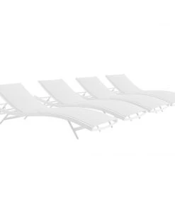 Modway Glimpse Outdoor Patio Mesh Chaise Lounge Set Of 4 Lounge Chair Outdoor 25 Modway Glimpse Outdoor Patio Mesh Chaise Lounge Set Of 4 Lounge Chair Outdoor