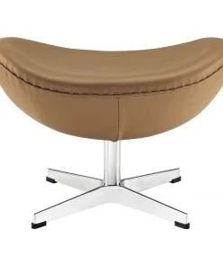 Modway Ottomans Glove Leather Ottoman Terracotta