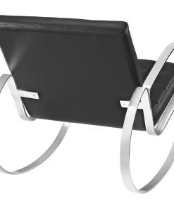 Modway Gravitas Upholstered Vinyl Lounge Chair Black Chaise Lounge Chairs 7 Modway Gravitas Upholstered Vinyl Lounge Chair Black Chaise Lounge Chairs