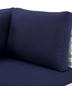 Modway Harmony Sunbrella® Basket Weave Outdoor Patio Aluminum Loveseat Taupe Navy 13 Modway Harmony Sunbrella® Basket Weave Outdoor Patio Aluminum Loveseat Taupe Navy