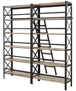 Modway Bookshelves Headway Wood Bookshelf Brown