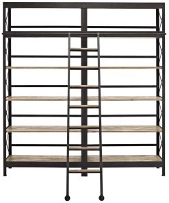 Modway Bookshelves Headway Wood Bookshelf Brown