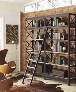 Modway Bookshelves Headway Wood Bookshelf Brown