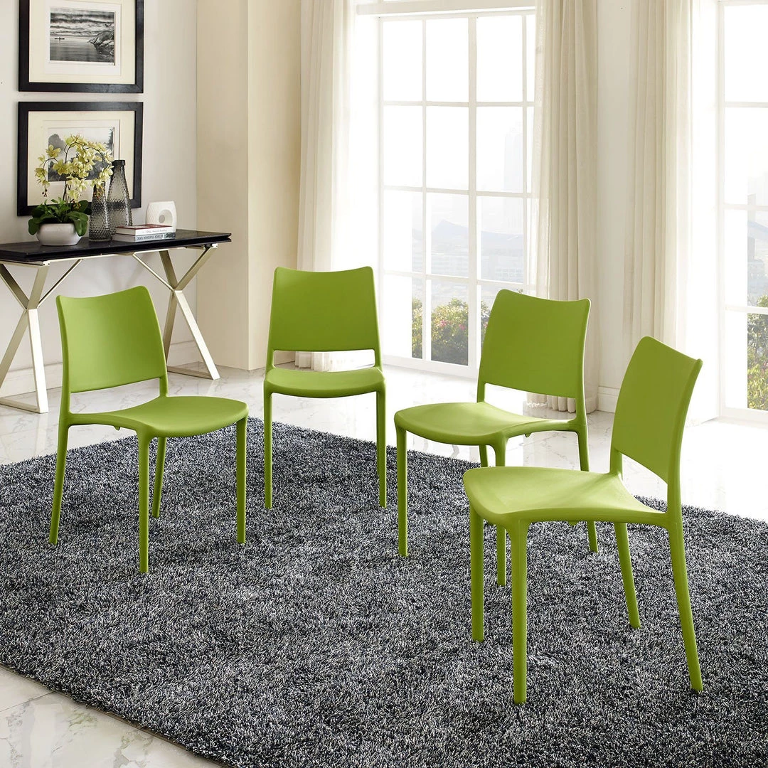 Modway Hipster Dining Side Chair Set Of 4 Green Dining Chairs 5 Modway Hipster Dining Side Chair Set Of 4 Green Dining Chairs
