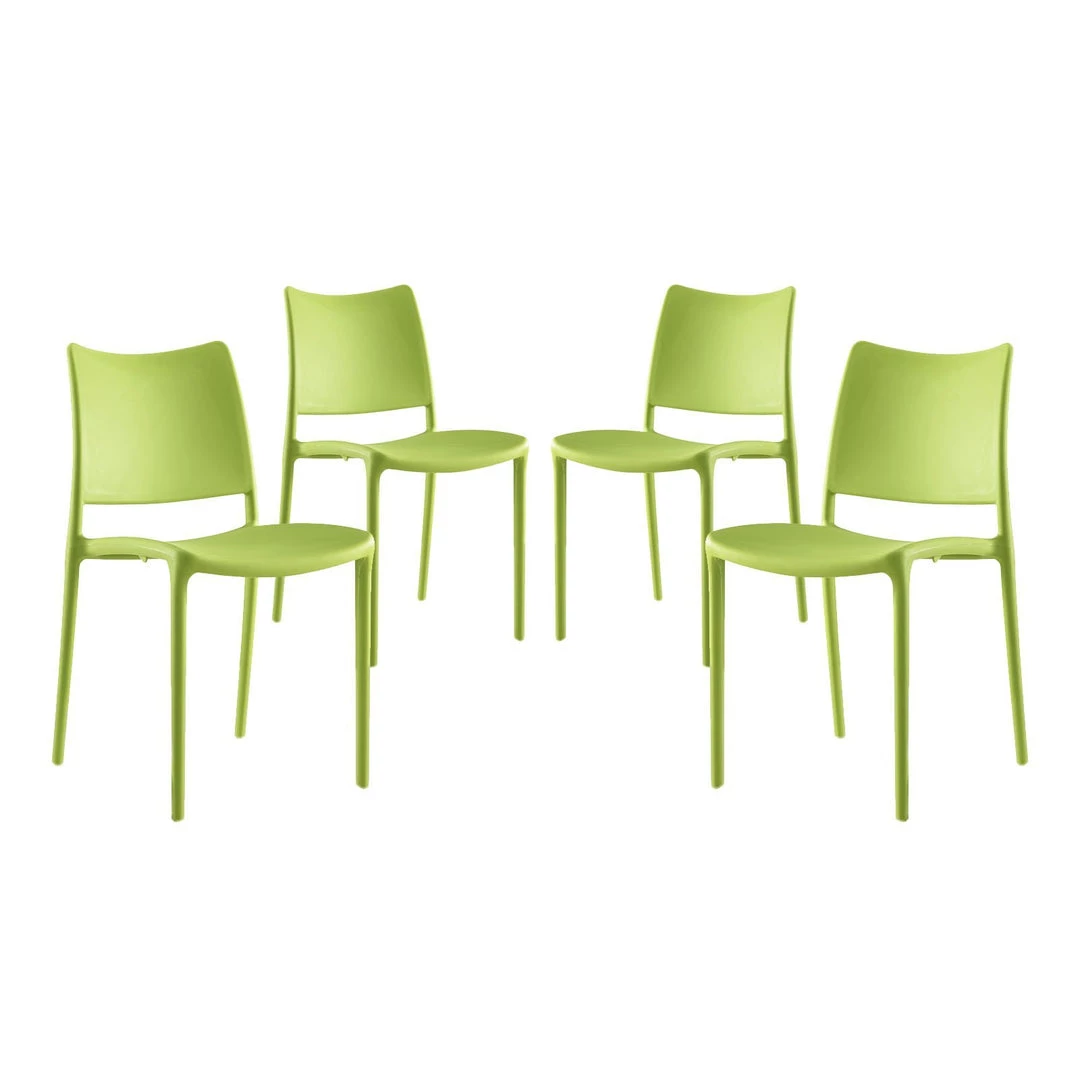 Modway Hipster Dining Side Chair Set Of 4 Green Dining Chairs 1 Modway Hipster Dining Side Chair Set Of 4 Green Dining Chairs