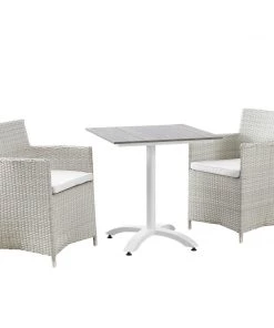 Modway Junction 3 Piece Outdoor Patio Dining Set Outdoor Dining Sets 21 Modway Junction 3 Piece Outdoor Patio Dining Set Outdoor Dining Sets