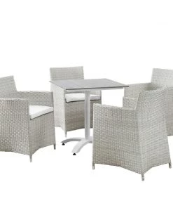 Modway Junction 5 Piece Outdoor Patio Dining Set Outdoor Dining Sets 21 Modway Junction 5 Piece Outdoor Patio Dining Set Outdoor Dining Sets