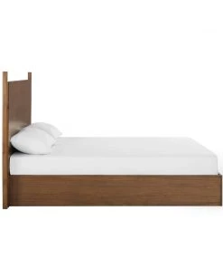 Modway Kali Wood Queen Platform Bed Walnut