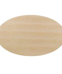 Modway Dining Tables Lippa 78" Oval Wood Dining Table Rose Natural