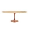 Modway Dining Tables Lippa 78" Oval Wood Dining Table Rose Natural