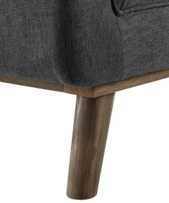 Modway Accent Benches Loft Leather Bench Black 12 Modway Accent Benches Loft Leather Bench Black