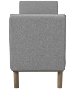 Modway Loft Leather Bench Cream White 10 Modway Loft Leather Bench Cream White