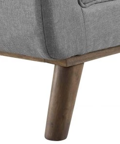 Modway Loft Leather Bench Cream White 12 Modway Loft Leather Bench Cream White