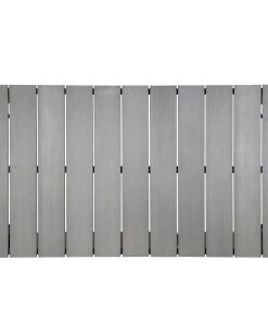 Modway Maine 63" Outdoor Patio Dining Table Brown Gray 6 Modway Maine 63